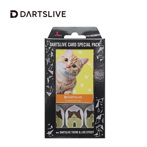 Dartslive online card - Special Pack - Cat (L Flight)
